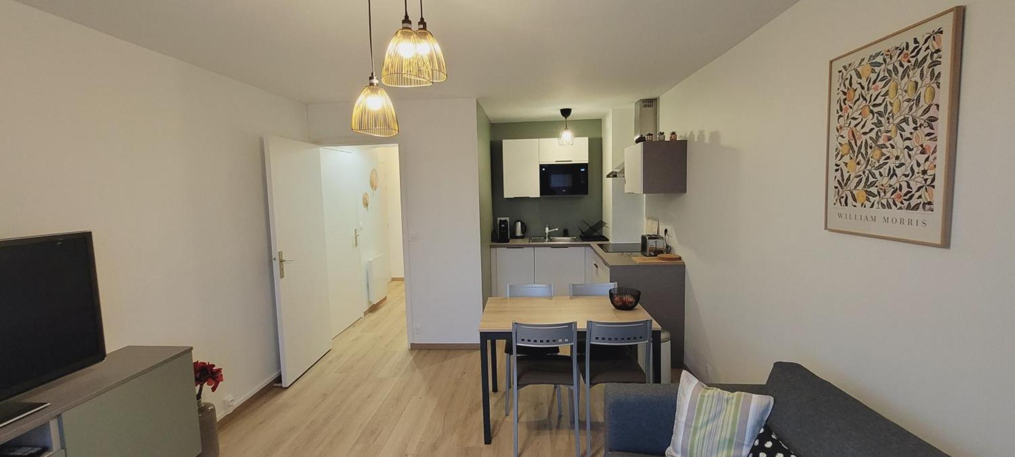 Une Jolie Vue - Appt 2 Pieces Vue Mer Balcon Sud Wimereux Eksteriør bilde